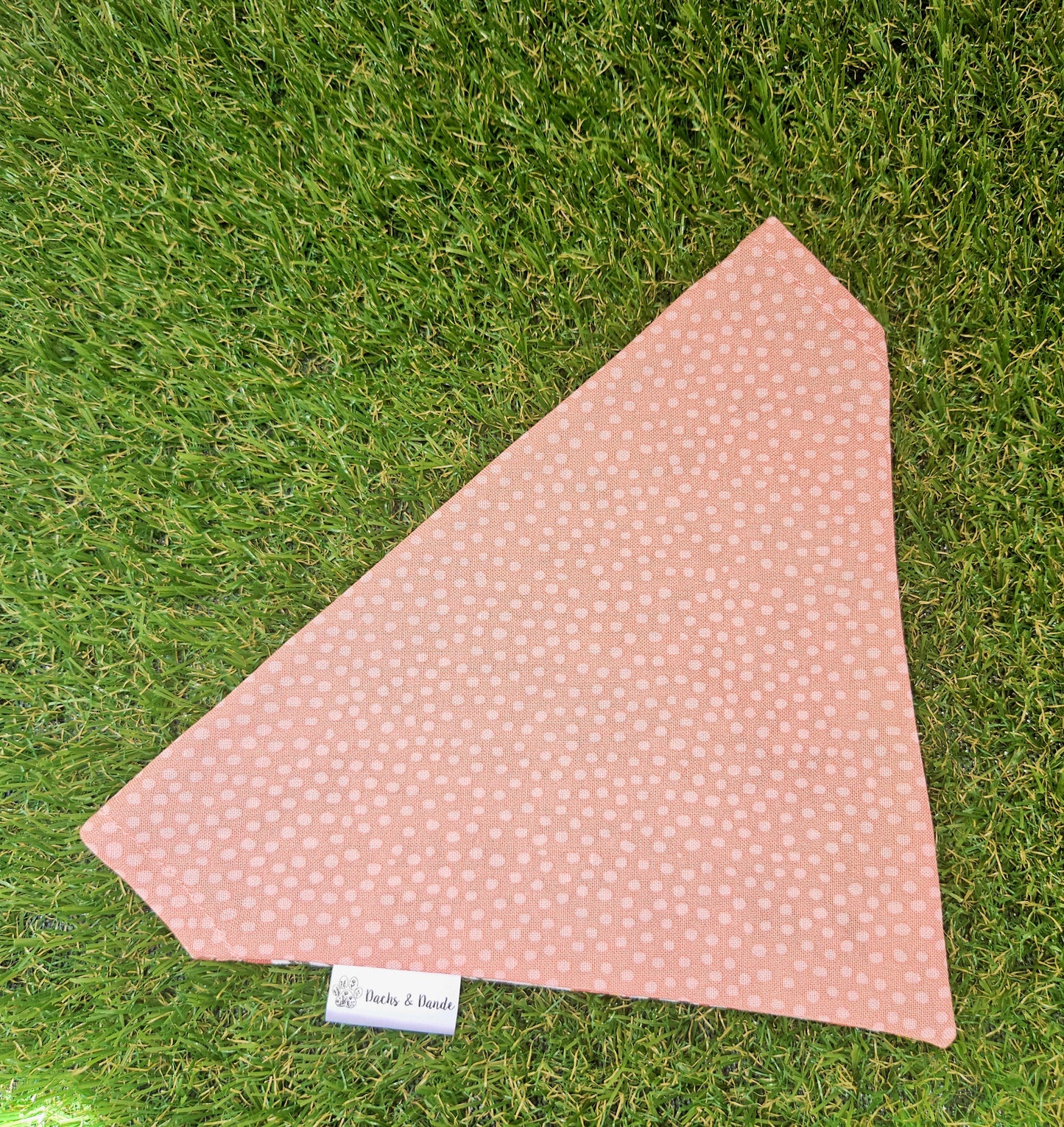 White Floral Pet Bandana