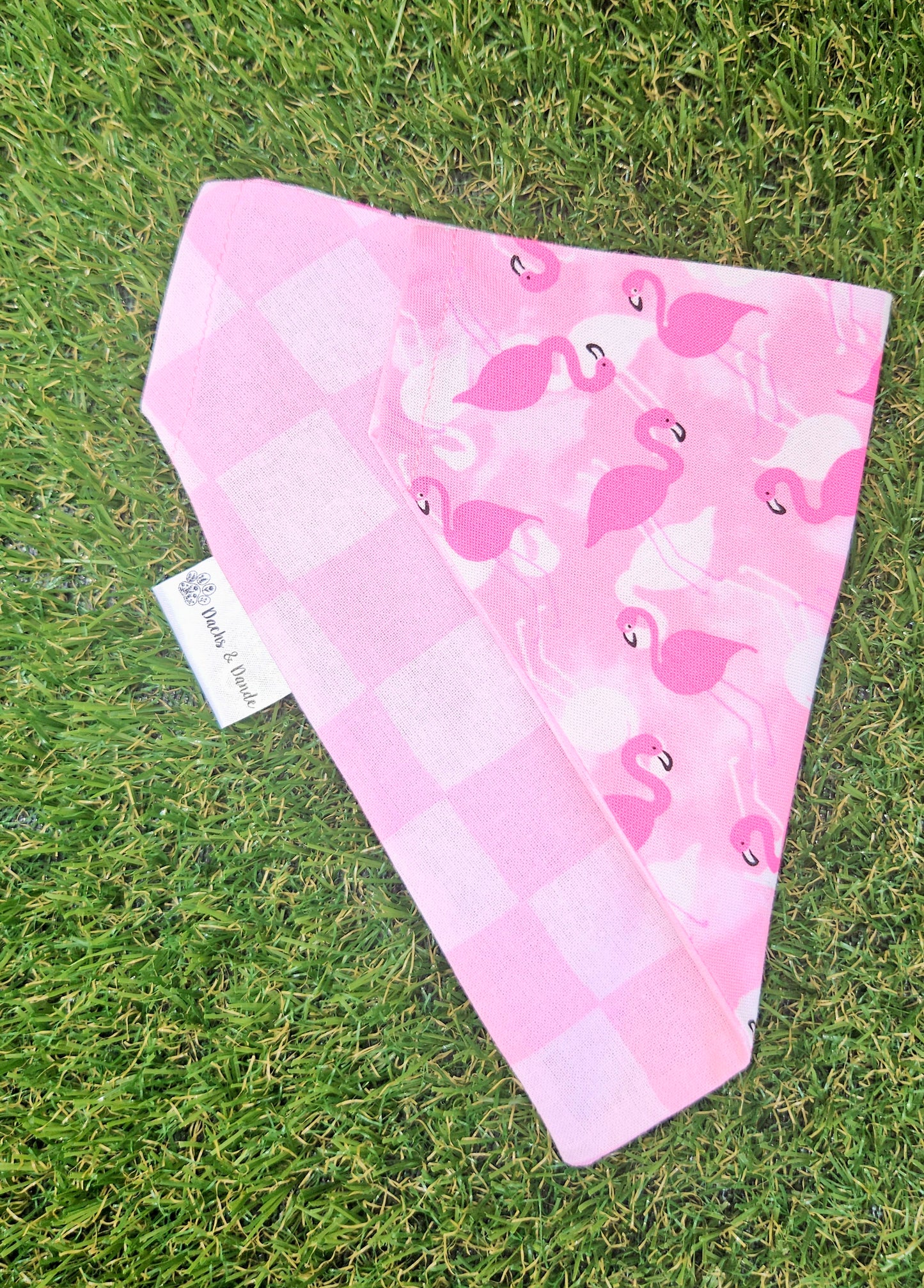 Pink Flamingo Pet Bandana