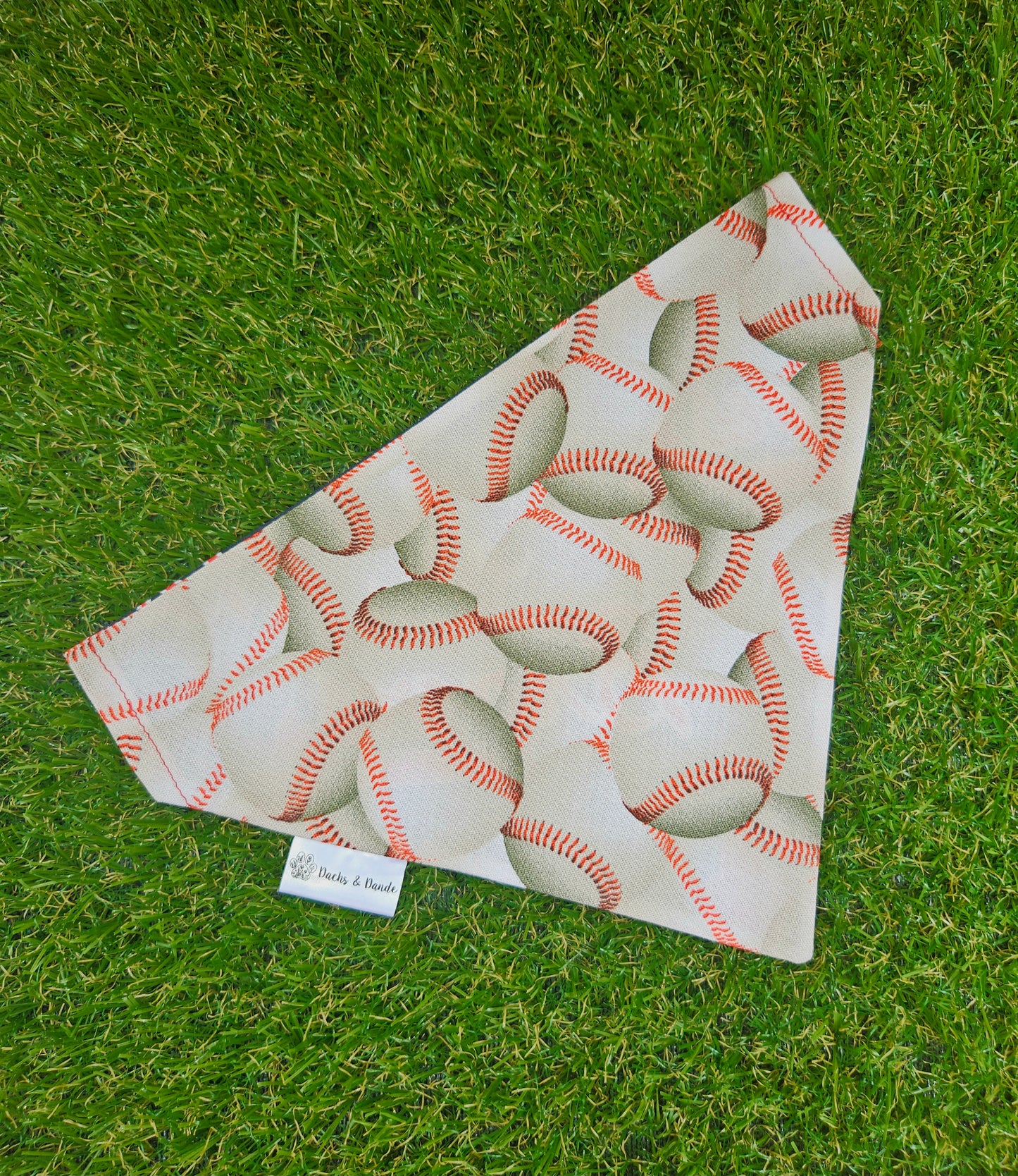 Baseball Pet Bandana