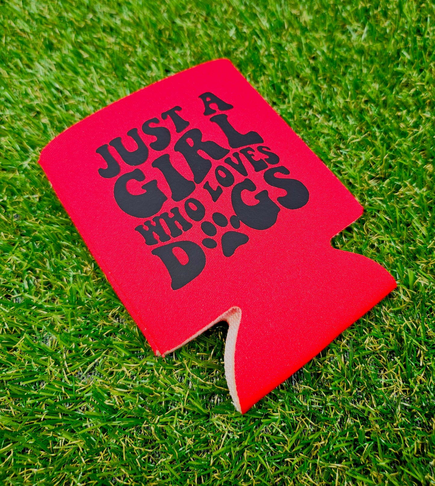 Just A Girl Who Loves Dogs Koozie