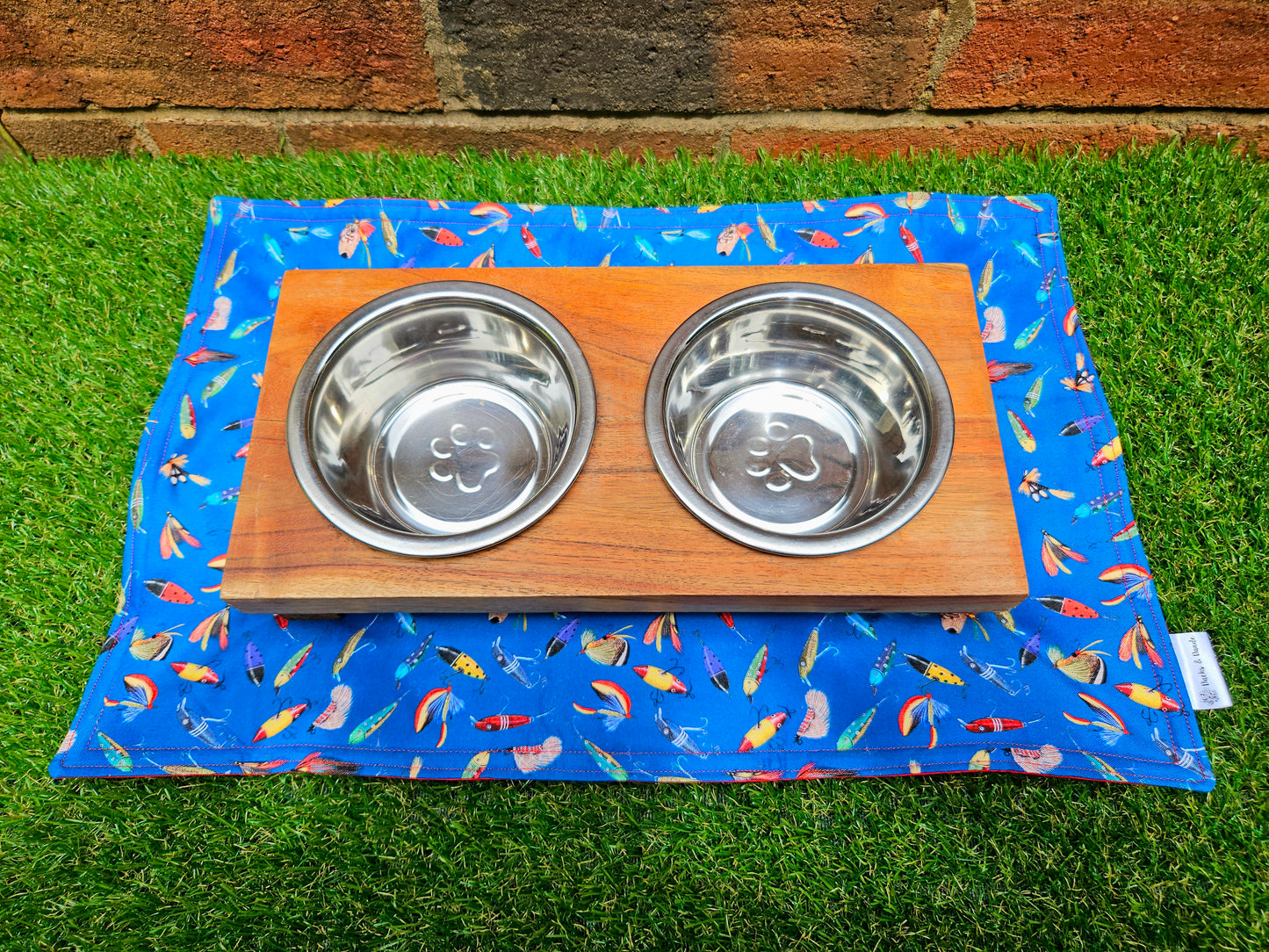 Fishing Lure Pet Placemat