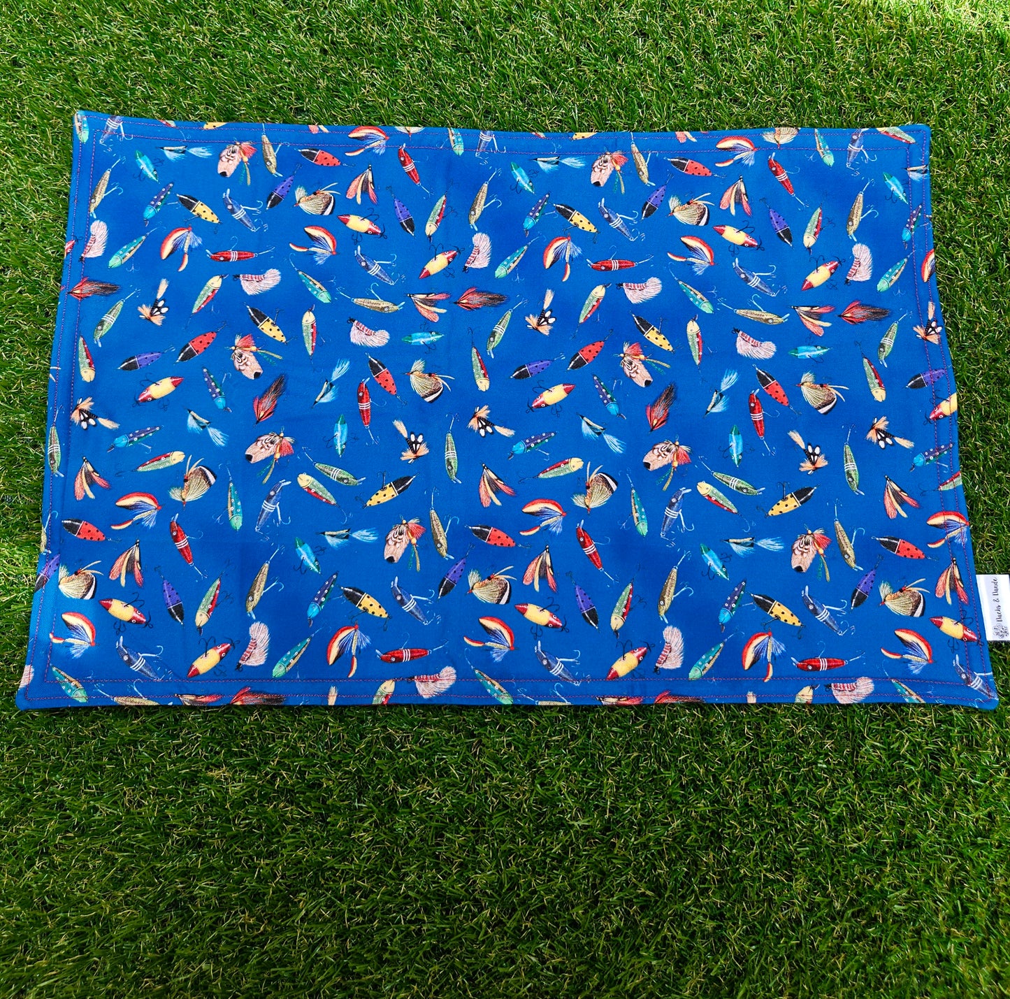 Fishing Lure Pet Placemat