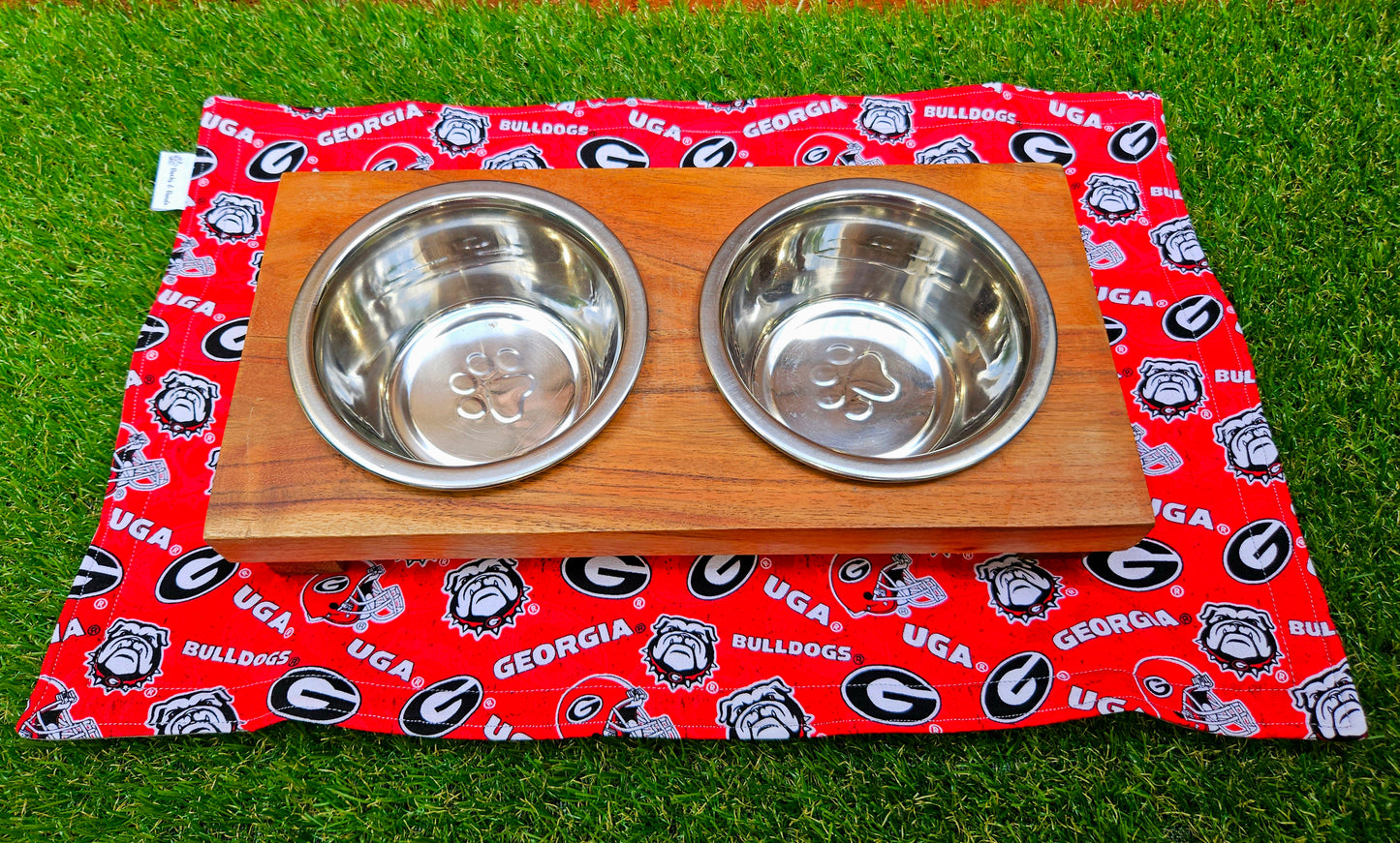 Dog Football Pet Placemat