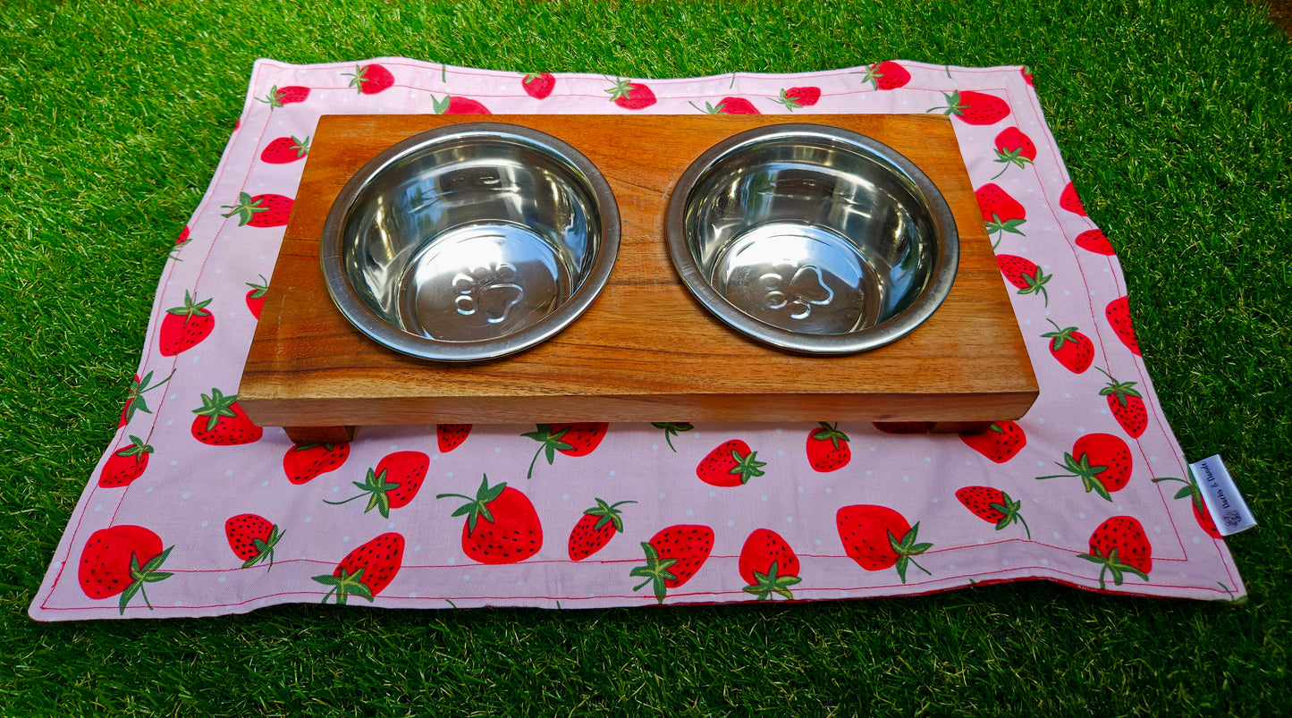 Strawberry Pet Placemat