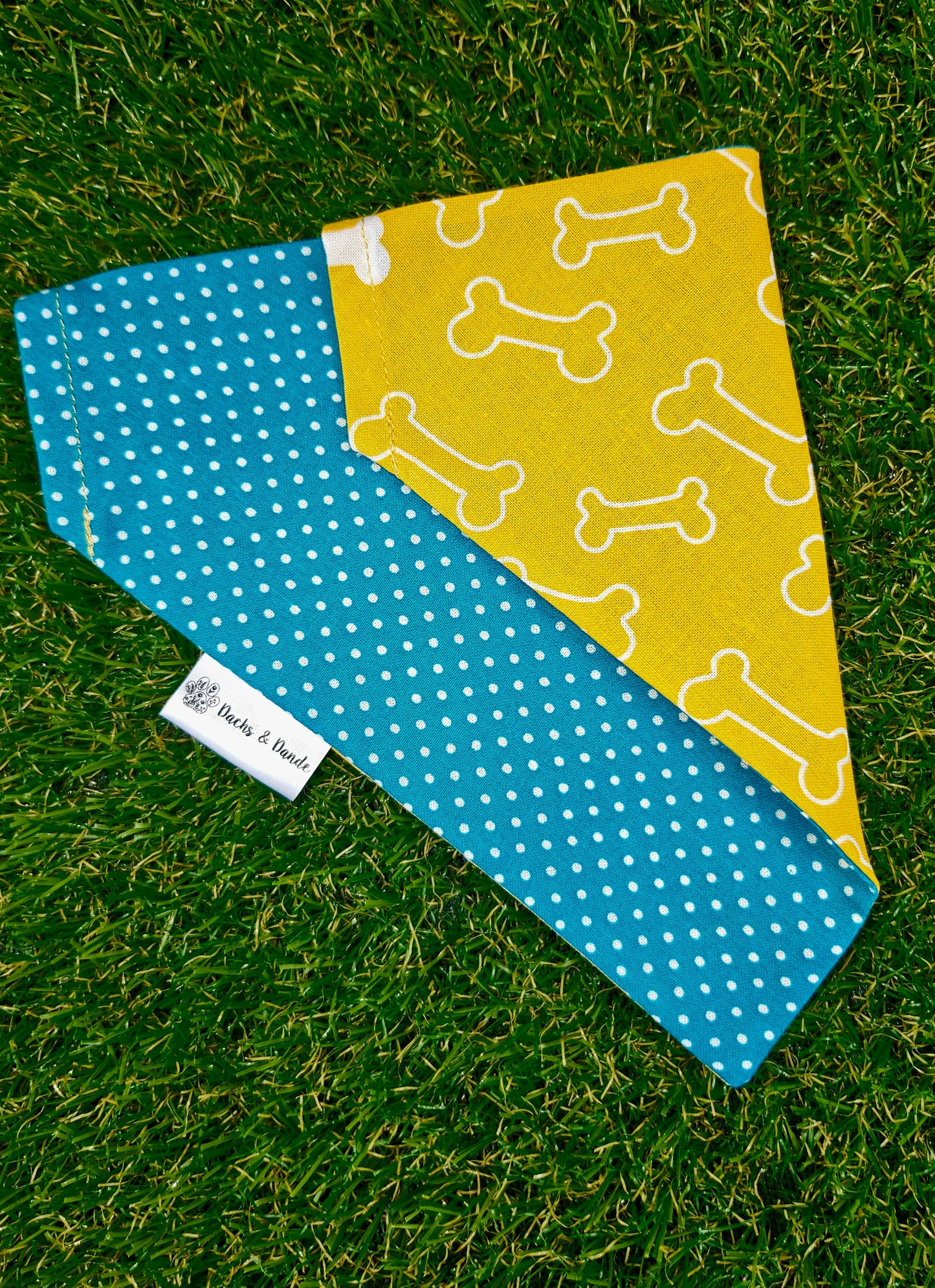 Dog Bone Pet Bandana