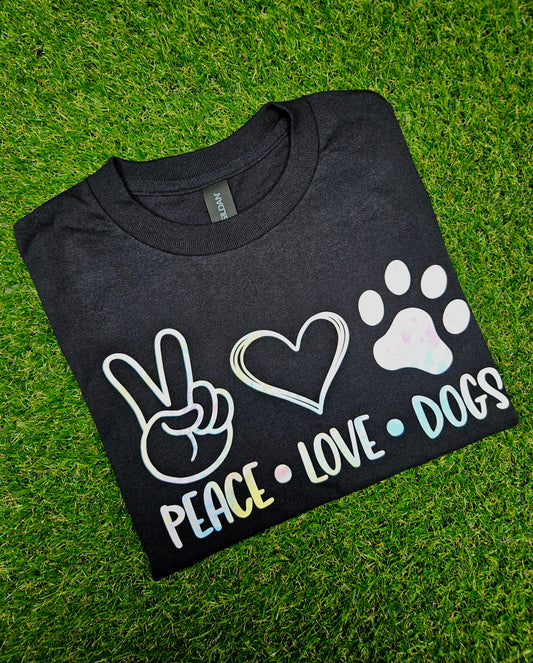Peace Love Dogs T-Shirt