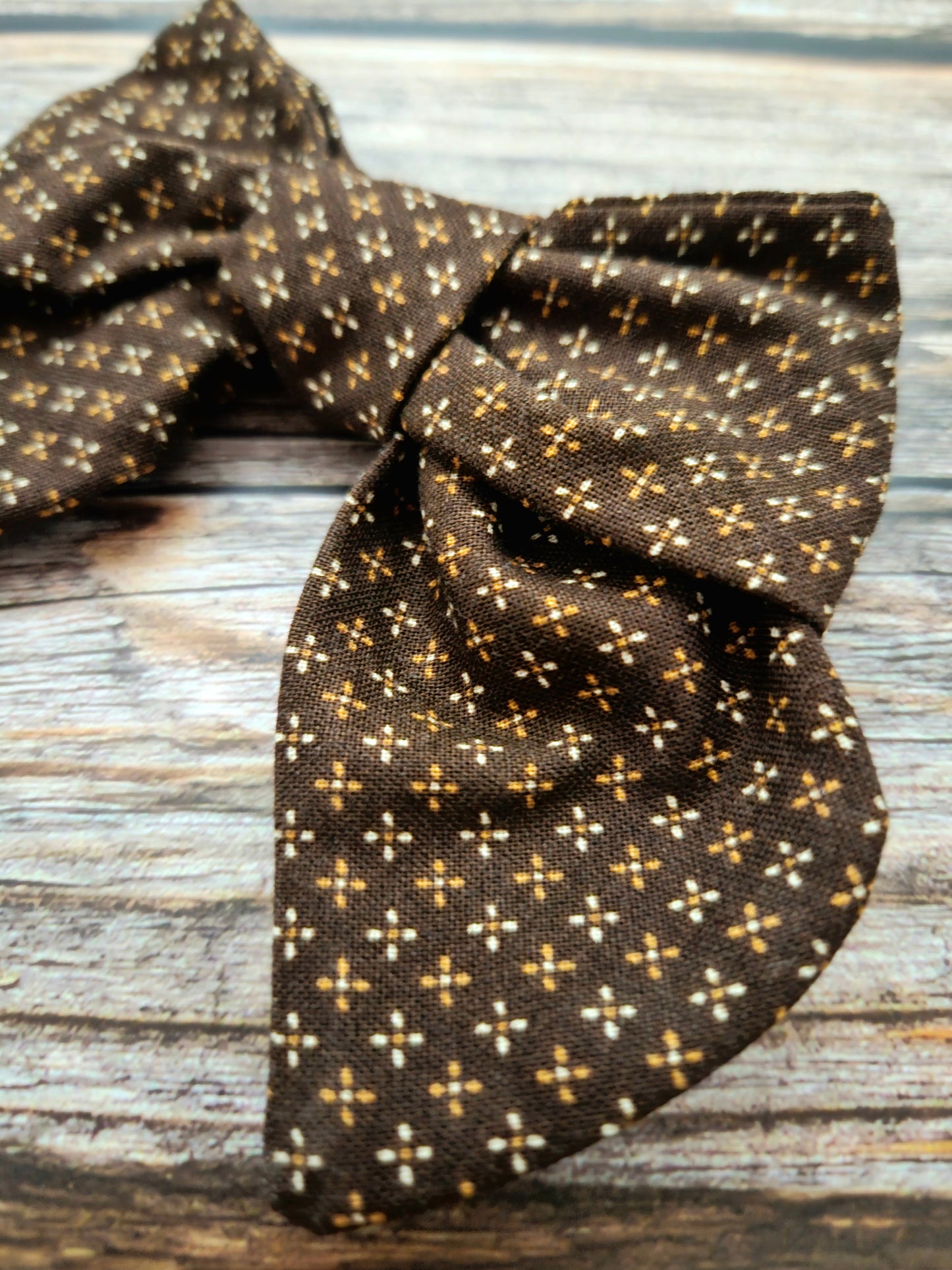 Brown Sailor Bow