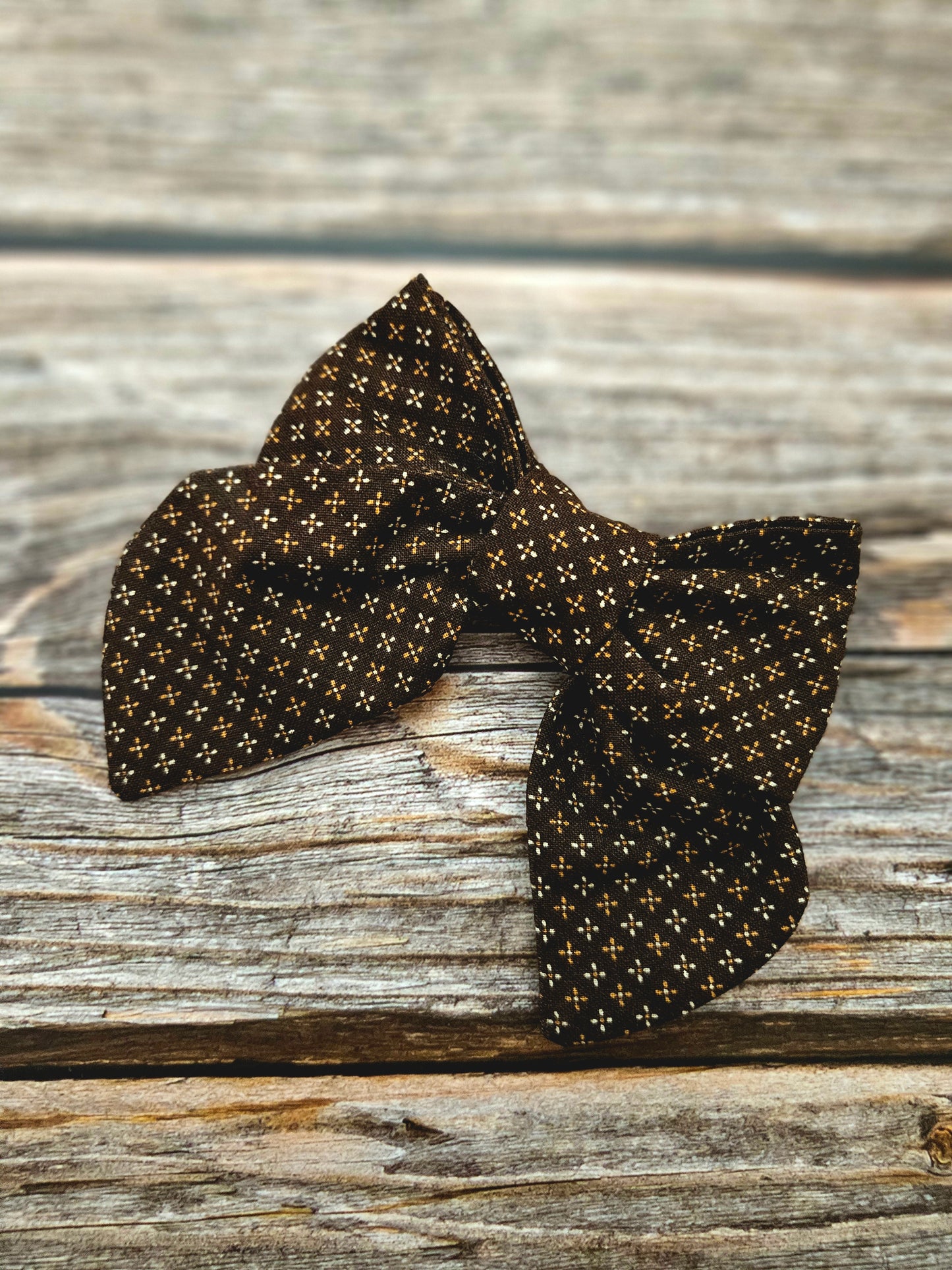 Brown Sailor Bow