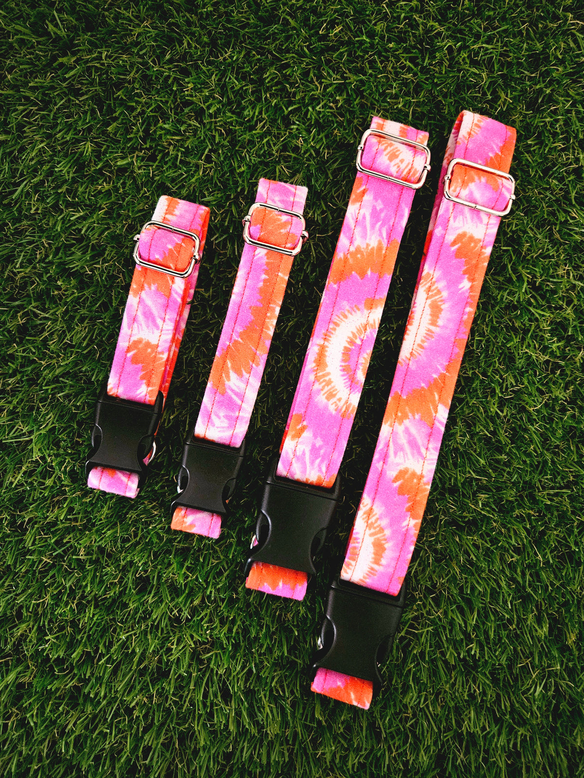 Pink Tie Dye Collar